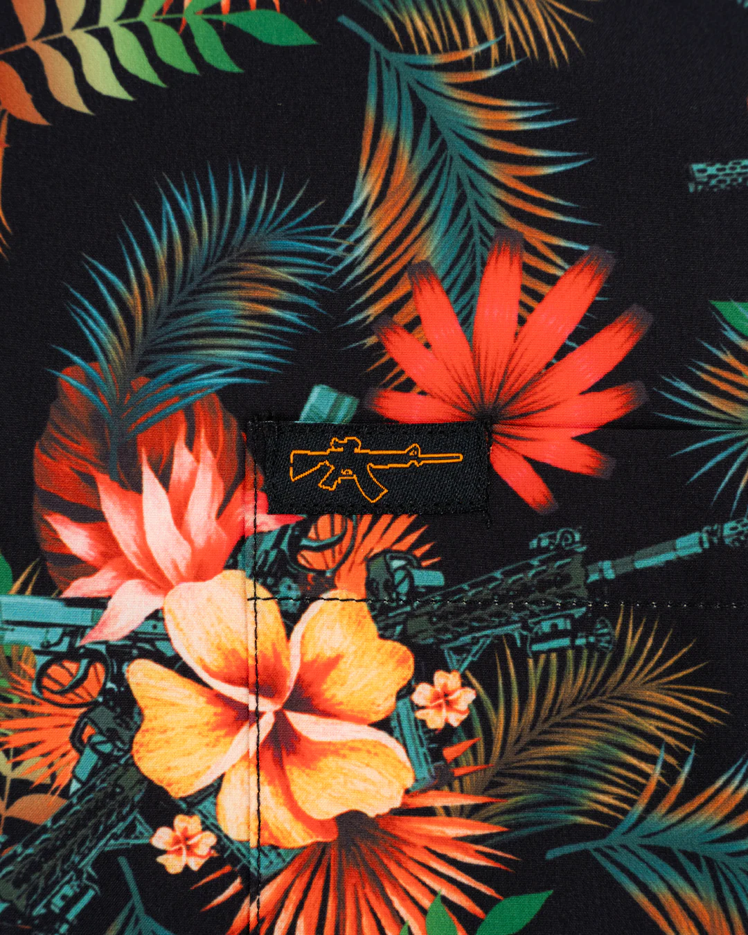 Tropics (Orange/Green) Button Down - Image 3