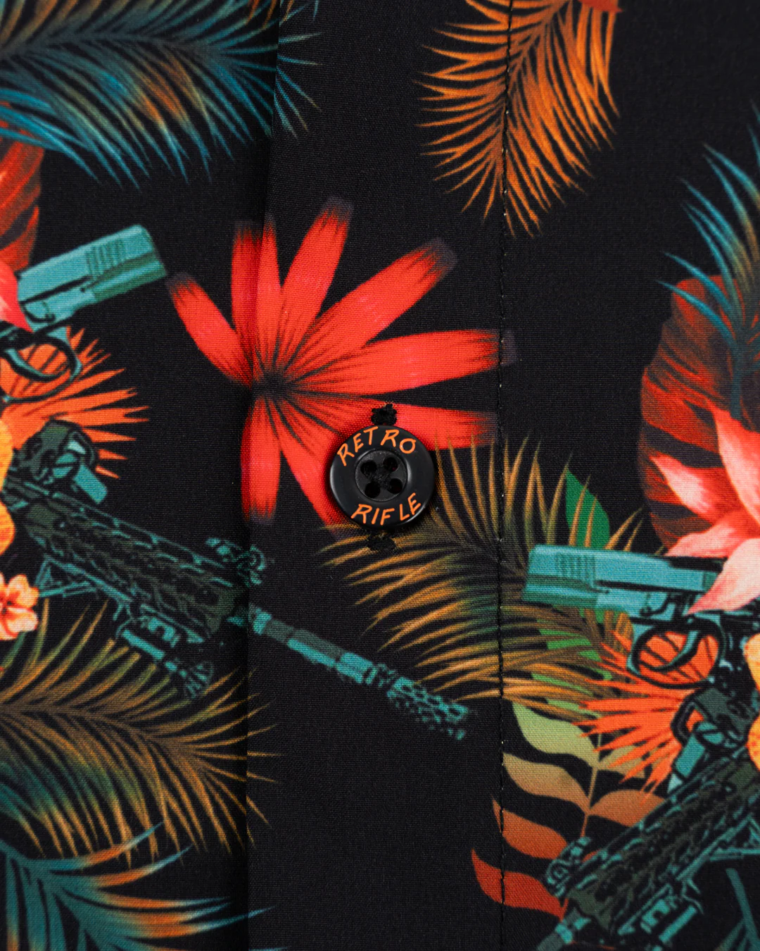 Tropics (Orange/Green) Button Down - Image 5