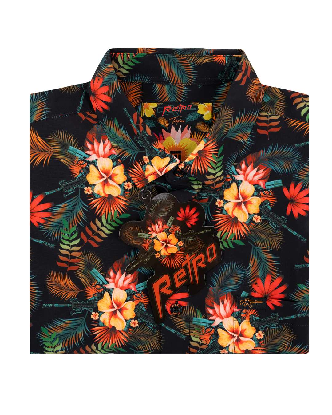 Tropics (Orange/Green) Button Down - Image 6