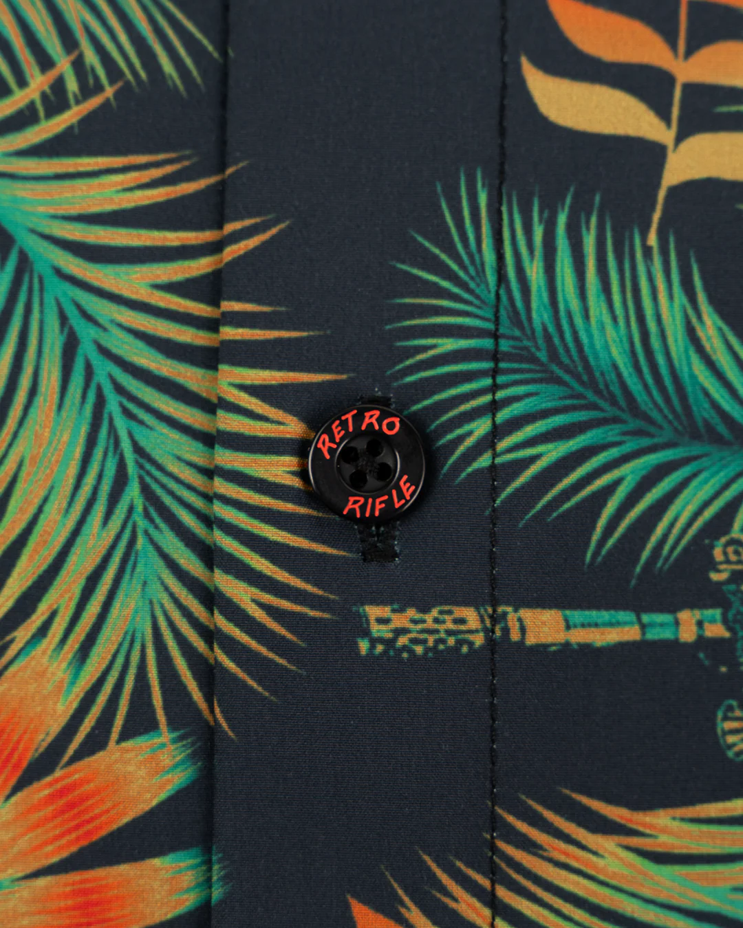 Tropics (Red/Green) Button Down - Image 5