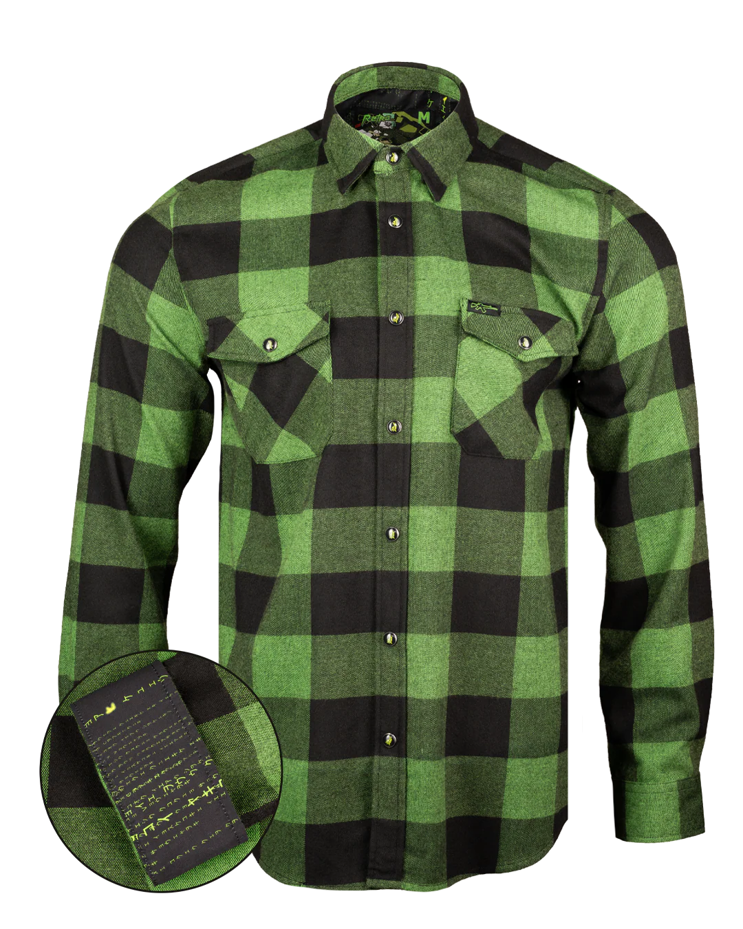Wake Up Flannel (Pearl Snaps)