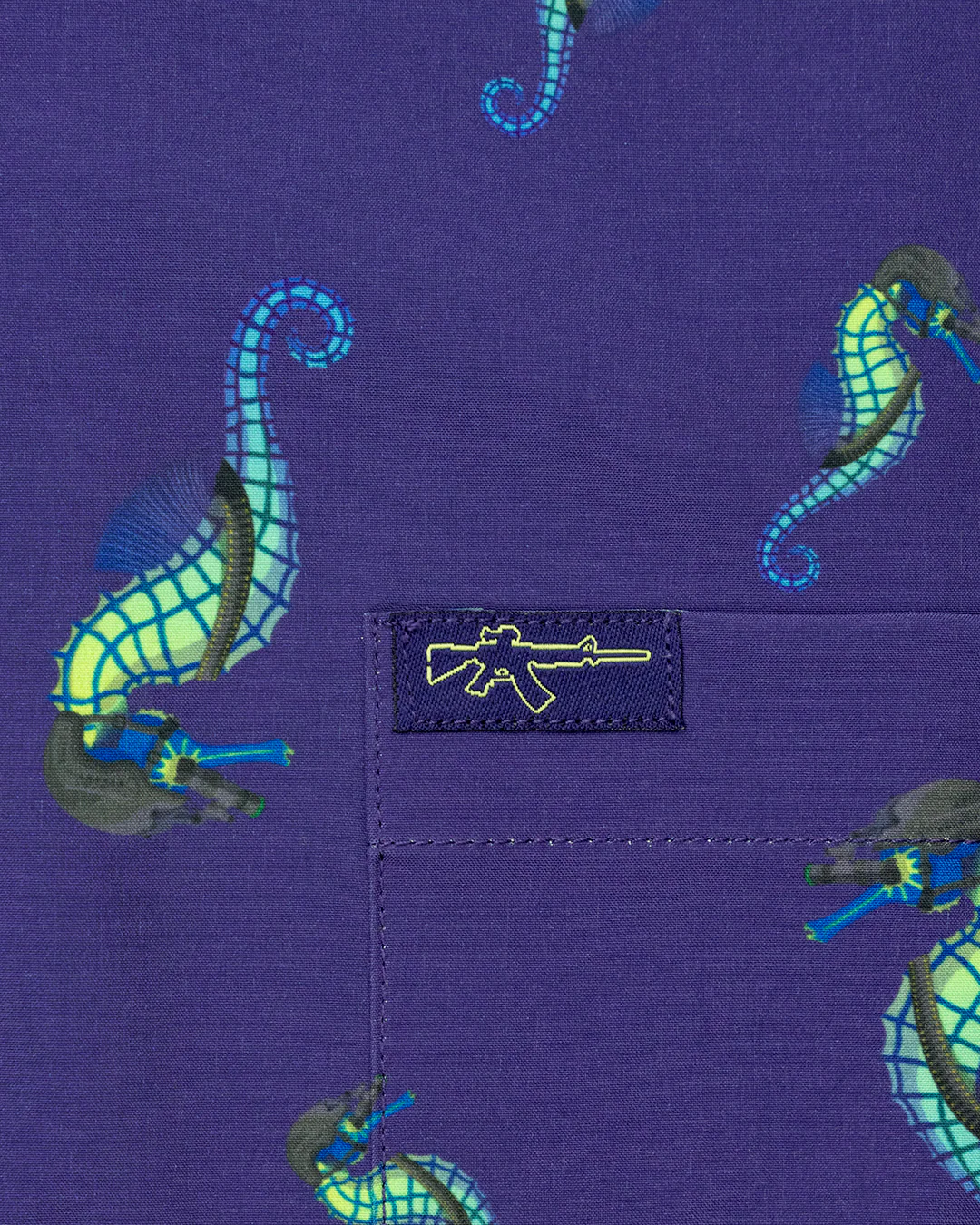 War Horse (Blue) Button Down - Image 3