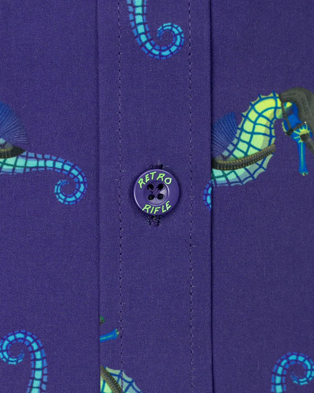 War Horse (Blue) Button Down - Image 4