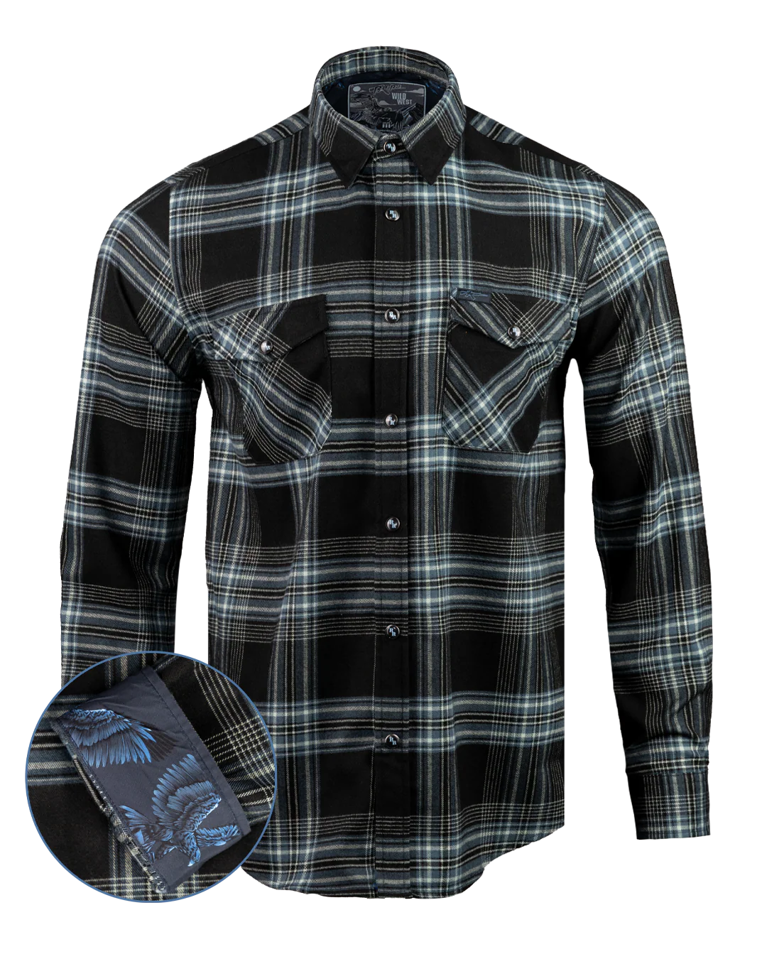 Wild West Flannel (Pearl Snaps)